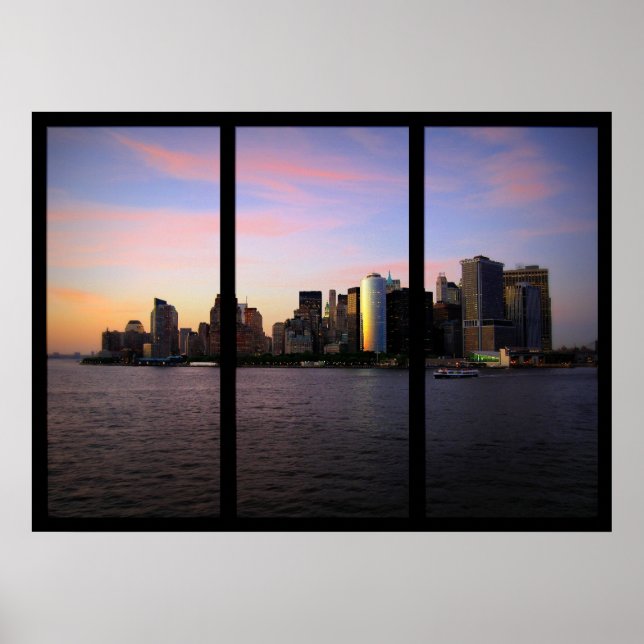 New York - Manhattan Poster (Front)