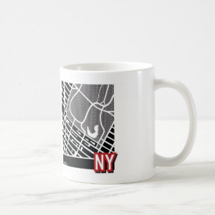 New York map Mug
