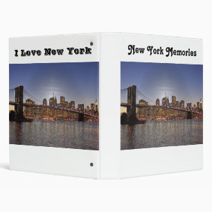 New York Memories Notebook Binder