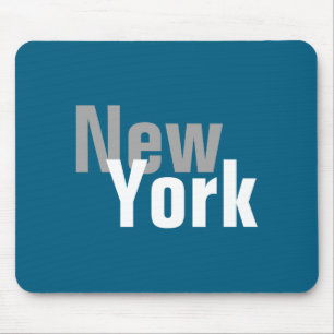 New York Mens Basic Dark _1  Mouse Pad