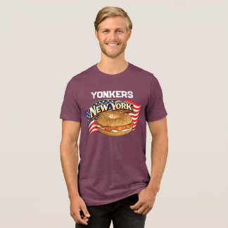 New York Men's Bella+Canvas Dark Tri-Blend Shirt
