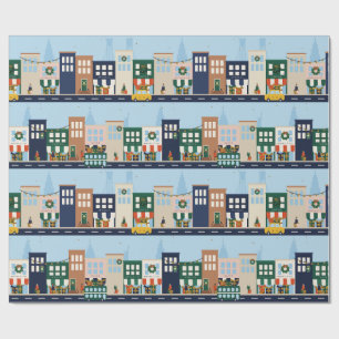 New York Merry Avenue Classic Holiday Gift Wrap