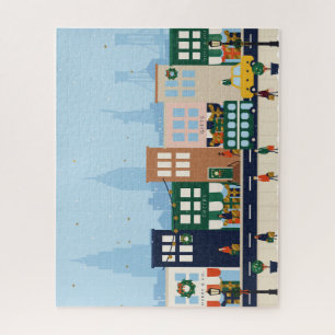 New York Merry Avenue Classic Holiday Puzzle
