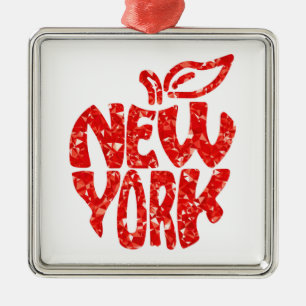 NEW YORK METAL ORNAMENT