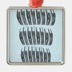 New York Metal Ornament