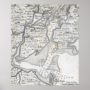 New York   Middle 18th Century Poster
