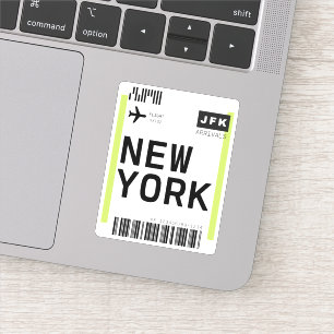 New York Mini Boarding Pass