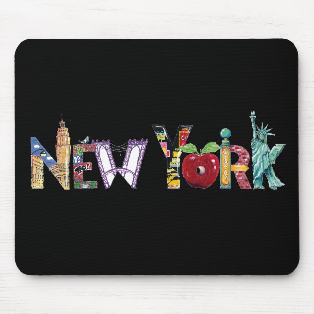 New York mousepad (Front)