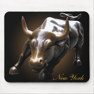 New York Mousepad Bull Landmark New York Gifts