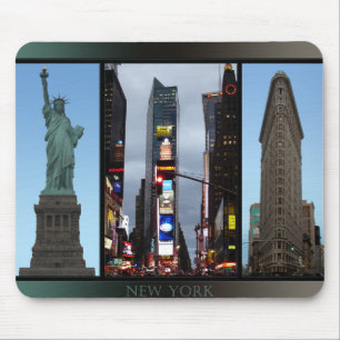 New York Mousepad New York Souvenir Landmarks Gift