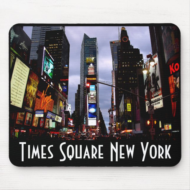 New York Mousepad Times Square New York City Gifts (Front)