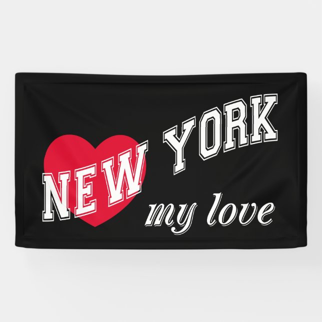 New York my love Banner (Horizontal)