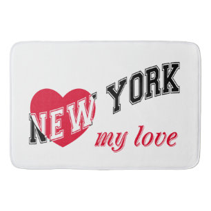 New York my love Bath Mat