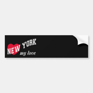 New York my love Bumper Sticker