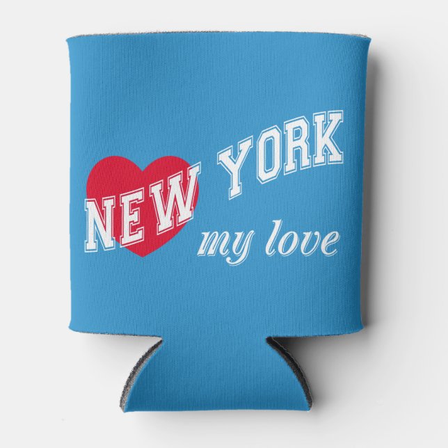 New York my love Can Cooler (Front)
