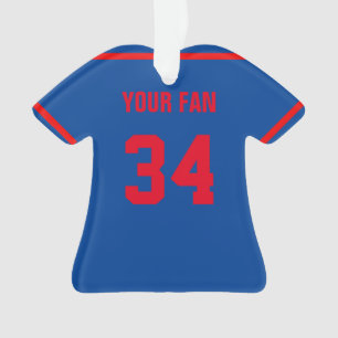 New York National Baseball Jersey Ornament