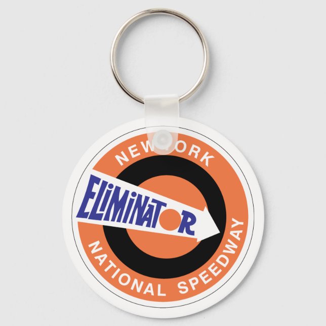 New York National Speedway Keychain (Front)