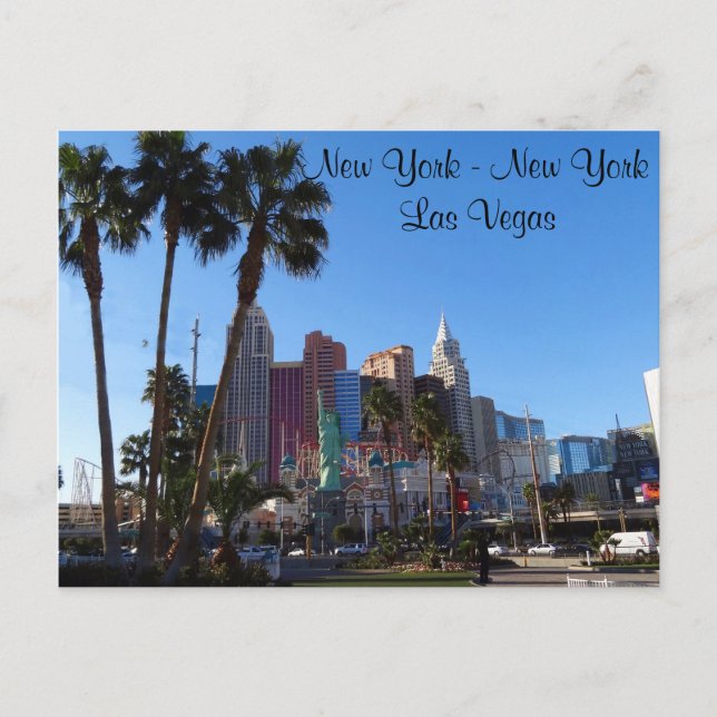 New York – New York Hotel #2 Postcard (Front)