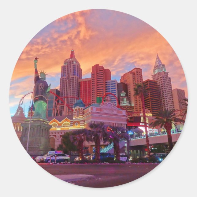 New York - New York Hotel #3-1 Stickers (Devant)