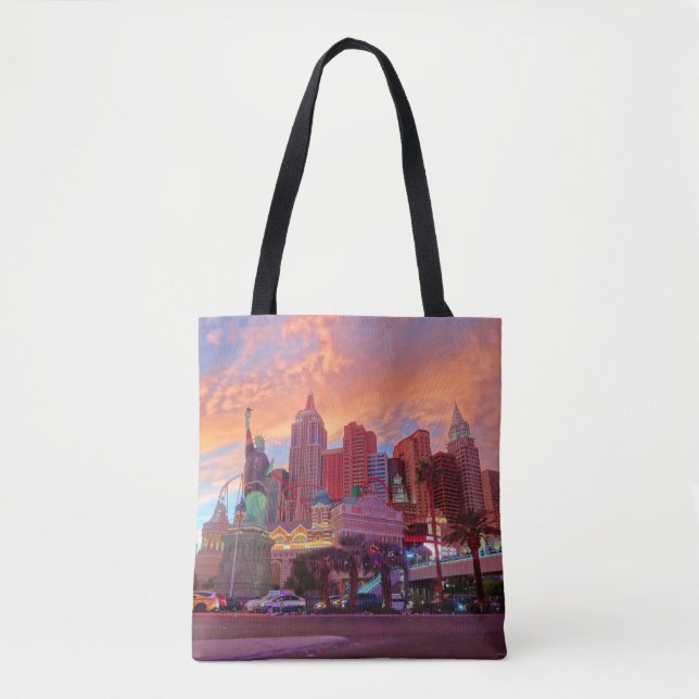 New York – New York Hotel #3 All Over Print Tote Bag (Front)
