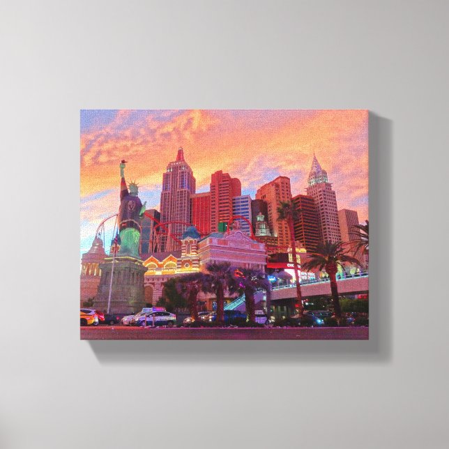 New York – New York Hotel #3 Canvas (Front)