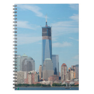 New York, New York. Manhattan City Skyline Notebook