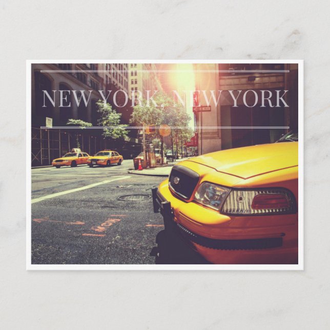 New York, New York Postcard (Front)