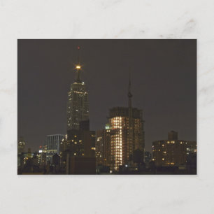 New York Nightlife Postcard