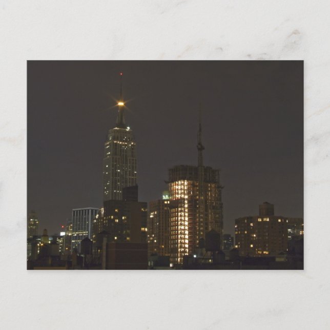 New York Nightlife Postcard (Front)