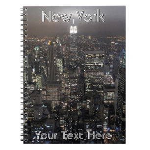 New York Notebook Personalized NY Souvenir Journal