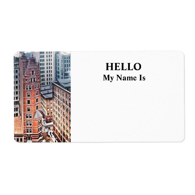 New York NY - Cluster of Skyscrapers c1900 (Devant)