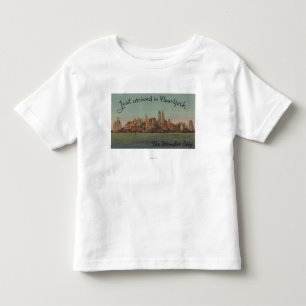 New York, NY - Just Arrived - The Wonderful City Toddler T-shirt