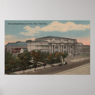 New York, NY - Metropolitan Museum of Art Poster