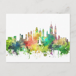 NEW YORK, NY SKYLINE SP - POSTCARD