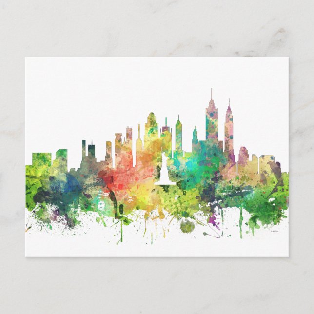 NEW YORK, NY SKYLINE SP - POSTCARD (Front)