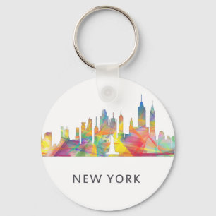 NEW YORK, NY SKYLINE WB1 - KEYCHAIN