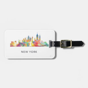 NEW YORK, NY SKYLINE WB1 - LUGGAGE TAG