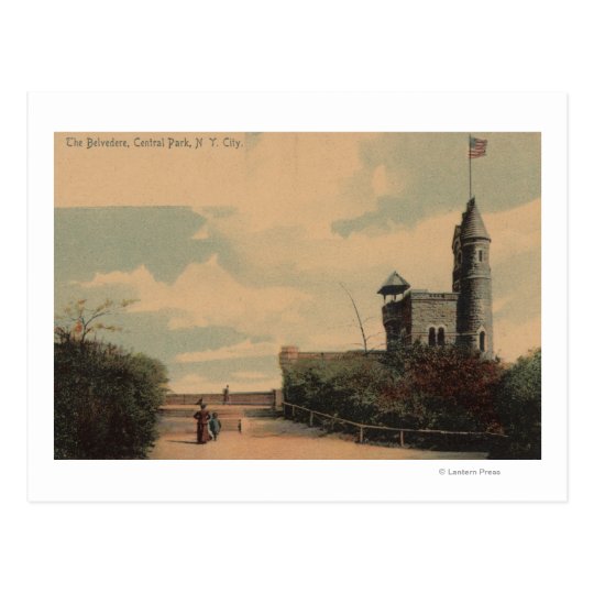 New York, NY - The Belvedere in Central Park Postcard