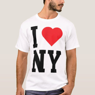 New York  NY  Throwback Design  Classic Heart  T-Shirt