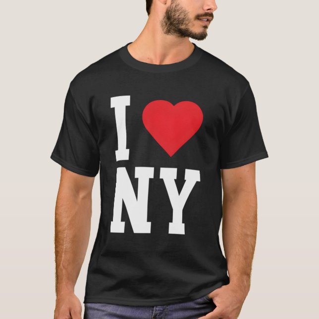 New York Ny Throwback He T-Shirt (Front)