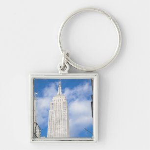 New York, NY, USA - A view of downtown New Keychain