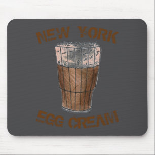 New York Nyc Clic Egg Cream Soda Fountain _1  Mouse Pad
