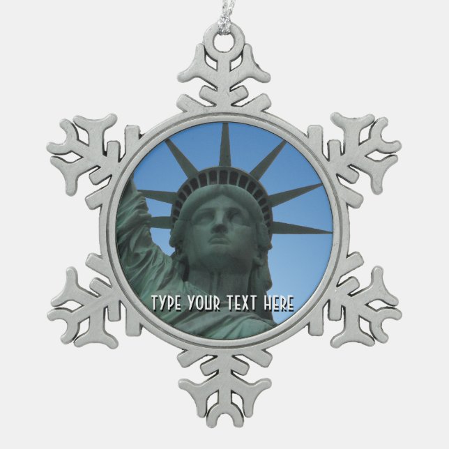 New York Ornament Personalized New York Souvenir (Front)