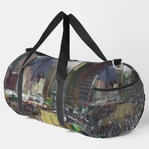 New York Painting 1911 Duffle Bag