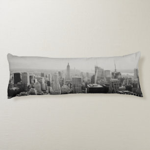 New York Panoramic Skyline Body Pillow