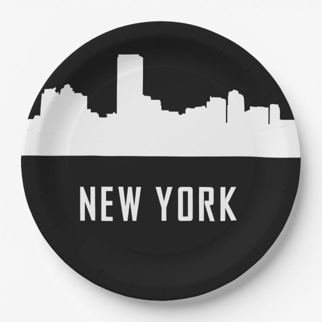 New York Paper Plate (Front)