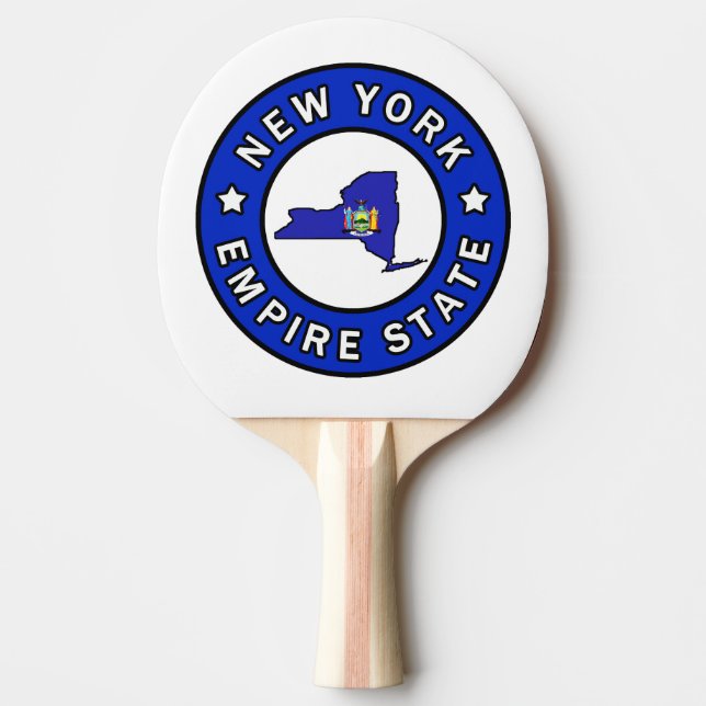 New York Ping Pong Paddle (Front)