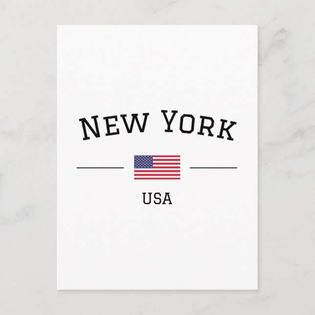 New York Postcard (Front)