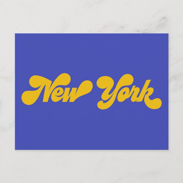 New York Postcard (Front)