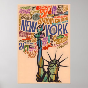 New York Poster Art City Print